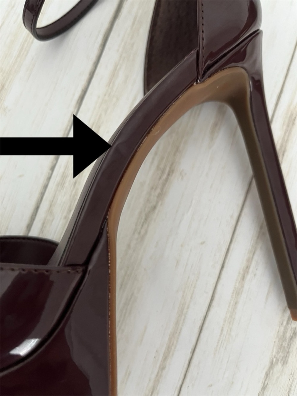 Gianni Bini Natali Patent Platform Ankle-Strap Sandal - Picture 9 of 9